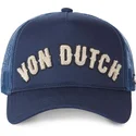 siltovka-zaoblena-tmavomodra-snapback-buckl-nv-von-dutch