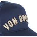 siltovka-zaoblena-tmavomodra-snapback-buckl-nv-von-dutch