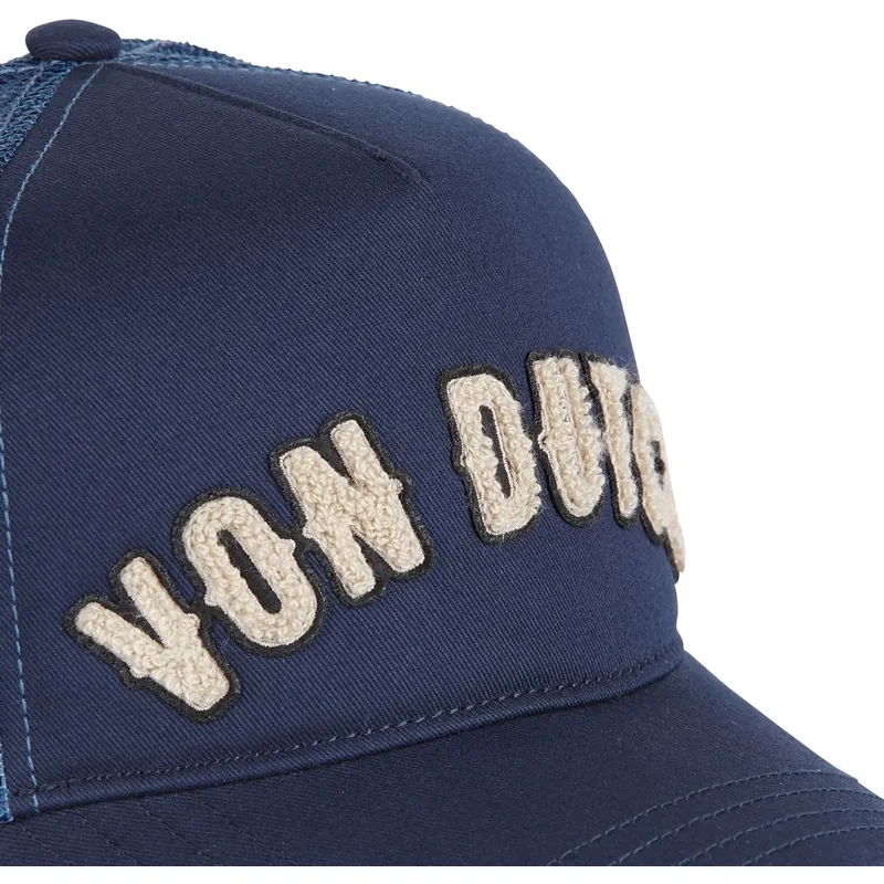 siltovka-zaoblena-tmavomodra-snapback-buckl-nv-von-dutch