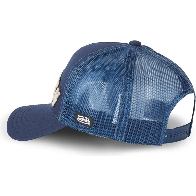 siltovka-zaoblena-tmavomodra-snapback-buckl-nv-von-dutch