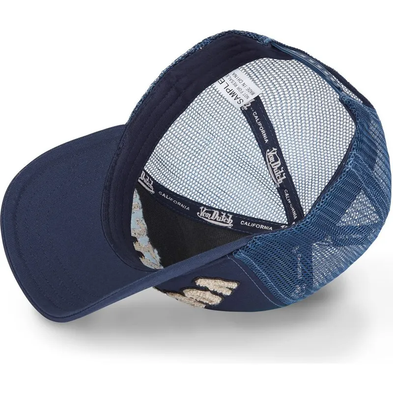 siltovka-zaoblena-tmavomodra-snapback-buckl-nv-von-dutch