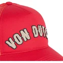 siltovka-zaoblena-cervena-snapback-buckl-r-von-dutch
