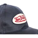 siltovka-zaoblena-tmavomodra-snapback-cari-von-dutch