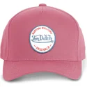 siltovka-zaoblena-cervena-snapback-kustom-kulture-col-rasp-von-dutch