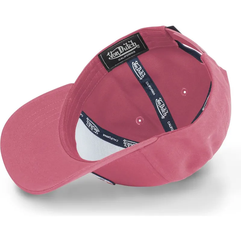 siltovka-zaoblena-cervena-snapback-kustom-kulture-col-rasp-von-dutch
