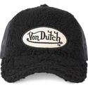 siltovka-zaoblena-cierna-snapback-fur1-von-dutch