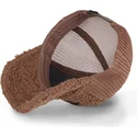 siltovka-zaoblena-hneda-snapback-fur2-von-dutch