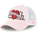 siltovka-zaoblena-ruzova-snapback-love-lovu-lp-von-dutch