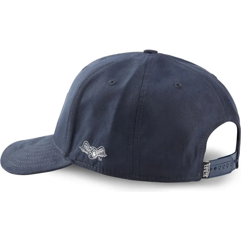 siltovka-zaoblena-tmavomodra-snapback-suedine1-von-dutch