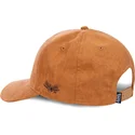 braune-curved-snapback-kappe-suedine2-von-von-dutch