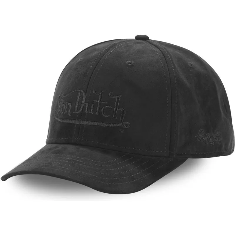 siltovka-zaoblena-cierna-snapback-suedine4-von-dutch