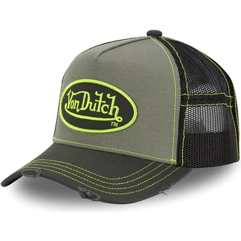 Καπέλο trucker πράσινο και μαύρο SUM GRN της Von Dutch