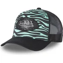 siltovka-zaoblena-cierna-snapback-zebr-t-von-dutch