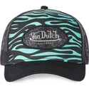 siltovka-zaoblena-cierna-snapback-zebr-t-von-dutch