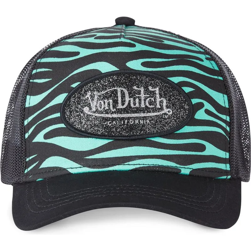 siltovka-zaoblena-cierna-snapback-zebr-t-von-dutch