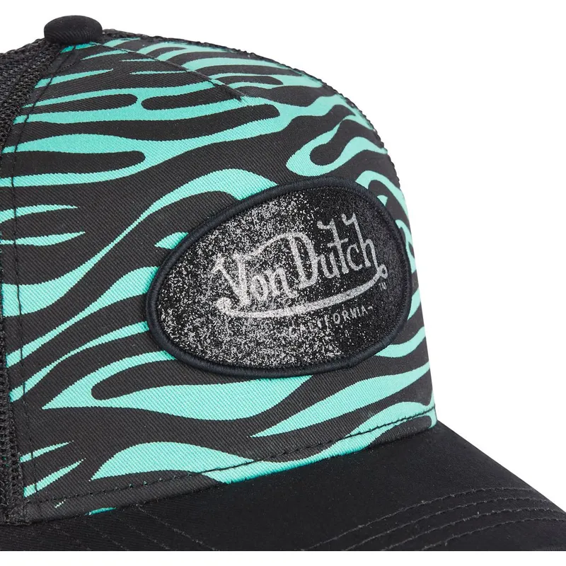 siltovka-zaoblena-cierna-snapback-zebr-t-von-dutch