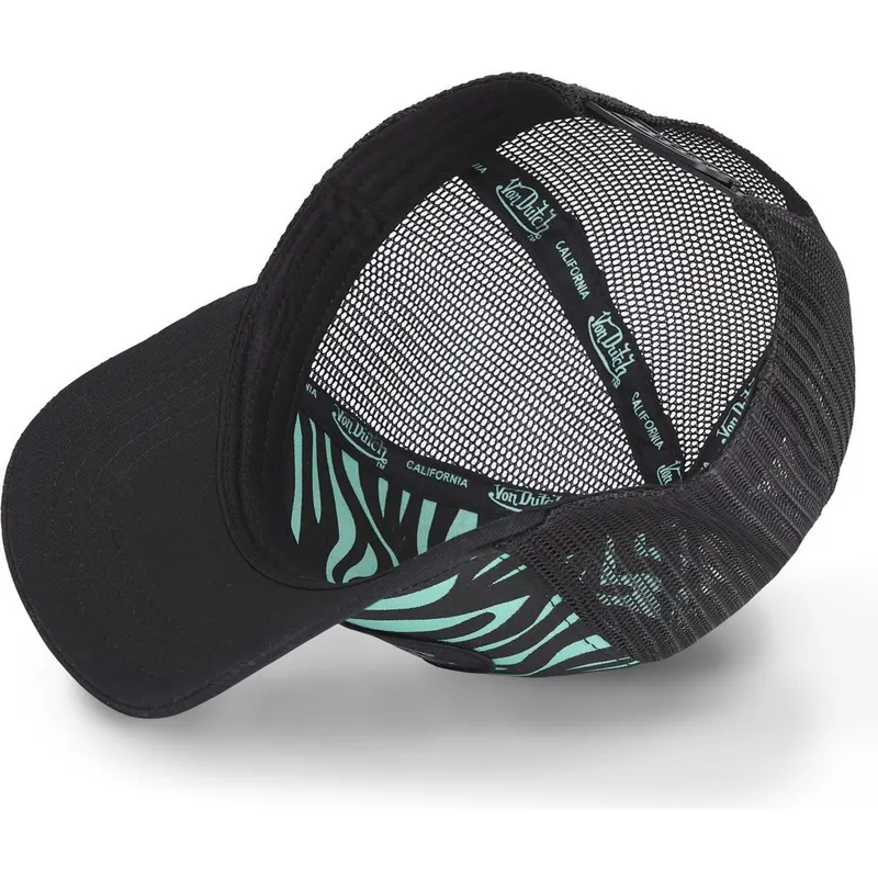 siltovka-zaoblena-cierna-snapback-zebr-t-von-dutch