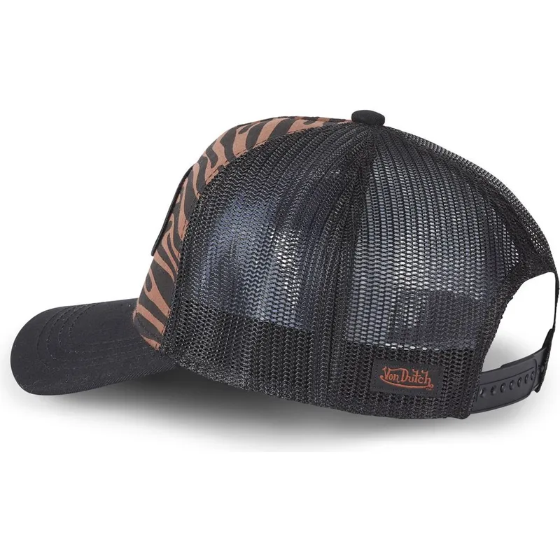 siltovka-zaoblena-cierna-snapback-zebr-c-von-dutch