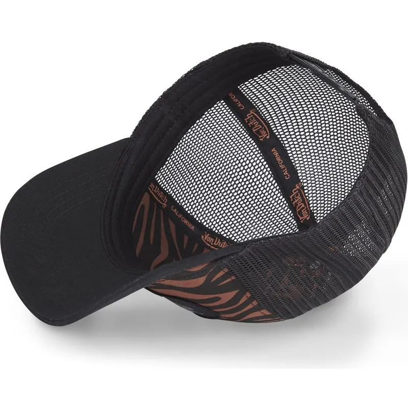siltovka-zaoblena-cierna-snapback-zebr-c-von-dutch
