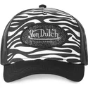 siltovka-zaoblena-cierna-snapback-zebr-wnr-von-dutch