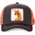 capslab-scooby-doo-heehee-hee-black-and-orange-trucker-hat