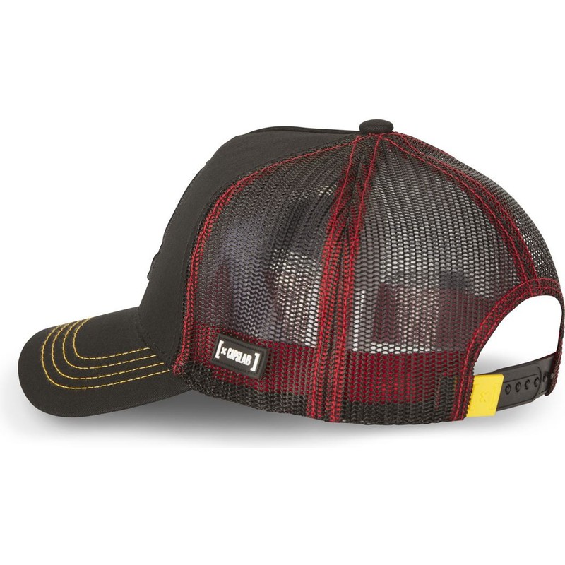 capslab-tom-and-jerry-tj1-looney-tunes-black-and-red-trucker-hat