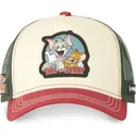 cap-zaoblena-beige-snapback-tom-and-jerry-looney-tunes-capslab