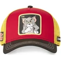 siltovka-zaoblena-cervena-snapback-to4-tom-looney-tunes-capslab