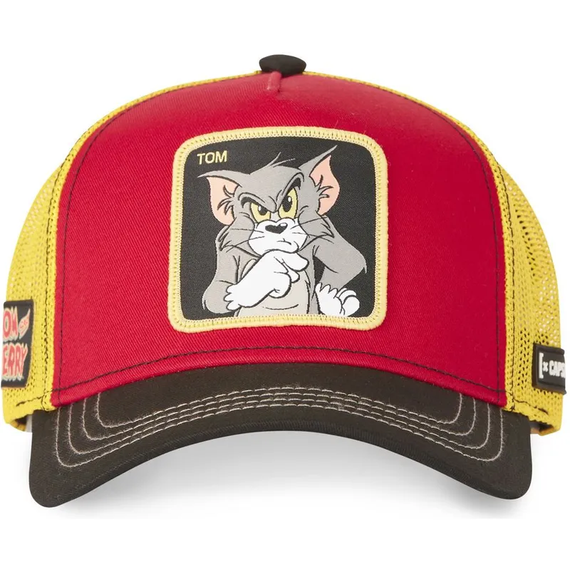 siltovka-zaoblena-cervena-snapback-to4-tom-looney-tunes-capslab