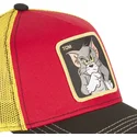 siltovka-zaoblena-cervena-snapback-to4-tom-looney-tunes-capslab