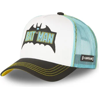 batman-log2-dc-comics-capslab-weisse-blaue-und-schwarze-trucker-kappe