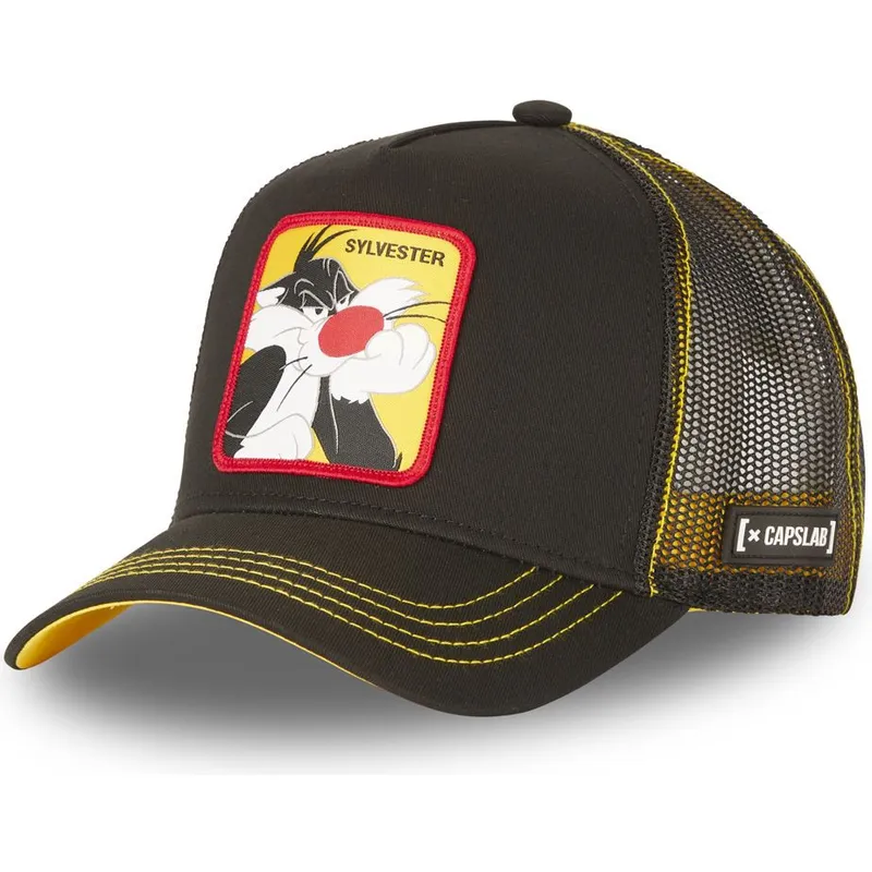 siltovka-zaoblena-cierna-snapback-sy1-sylvester-looney-tunes-capslab