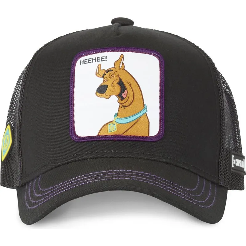 siltovka-zaoblena-cierna-snapback-heehee-hee2-scooby-doo-capslab
