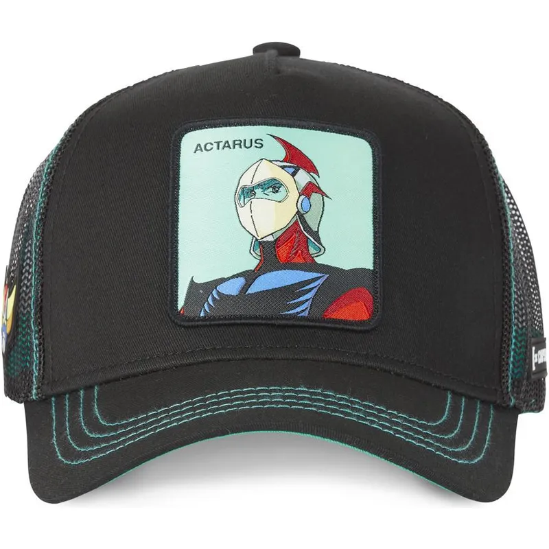siltovka-zaoblena-cierna-snapback-cas-act1-daisuke-robot-grendizer-capslab