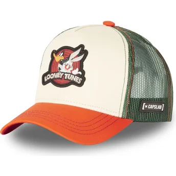 cap-zaoblena-beige-snapback-bugs-bunny-and-daffy-duck-looney-tunes-capslab