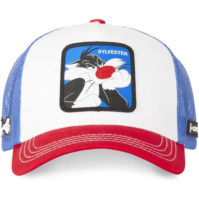 siltovka-zaoblena-biely-snapback-sy2-sylvester-looney-tunes-capslab