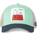 snoopy-pe2-peanuts-grun-grau-und-marineblau-trucker-cap-von-capslab