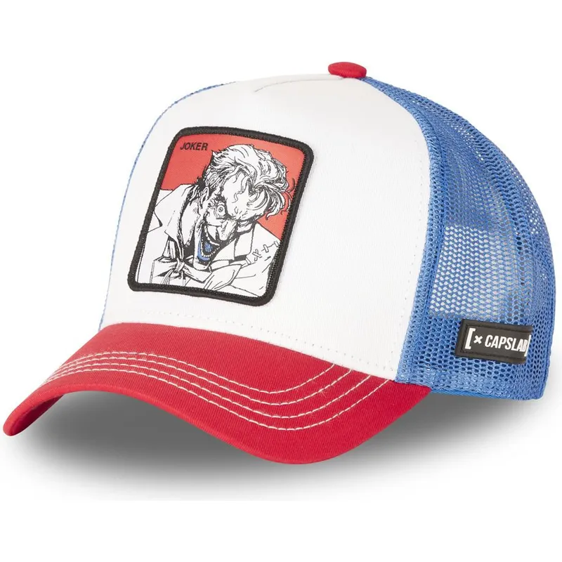 weisse-blaue-und-rote-trucker-kappe-joker-lau2-dc-comics-von-capslab