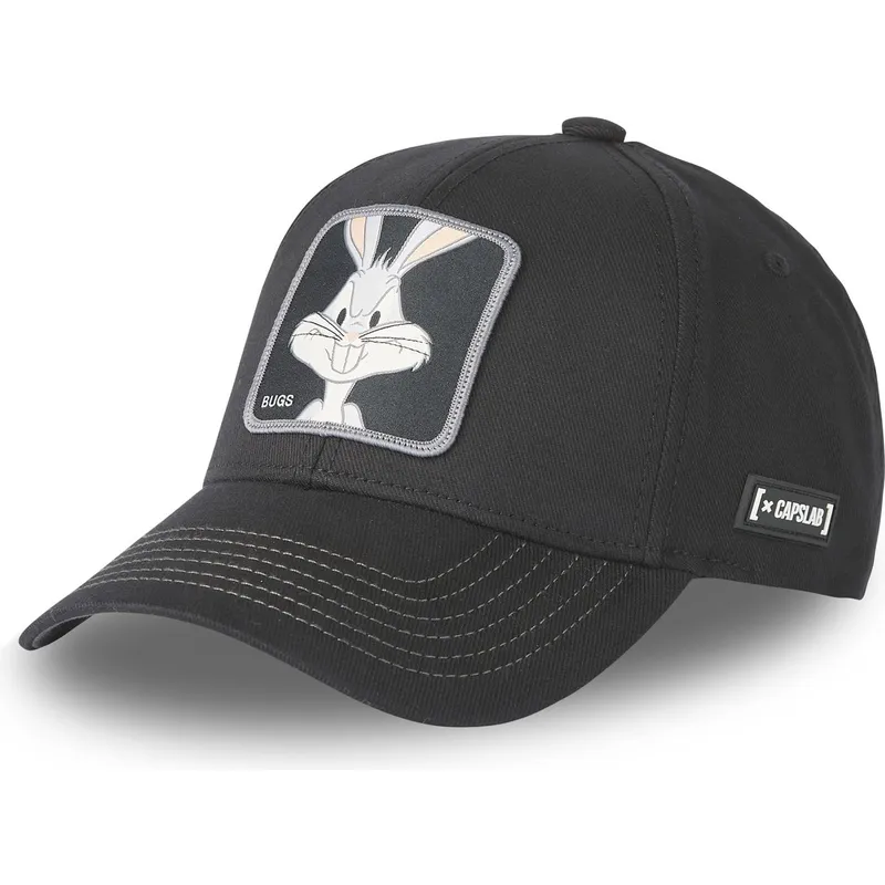 siltovka-zaoblena-cierna-snapback-bu5-bugs-bunny-looney-tunes-capslab
