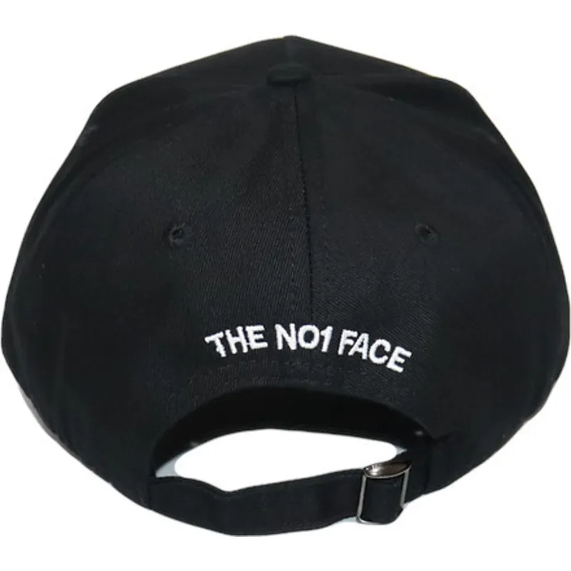 cap-zaoblena-black-adjustable-strap-the-no1-face
