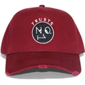 cap-zaoblena-red-adjustable-strap-the-no1-face