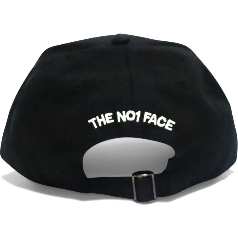 cap-zaoblena-black-adjustable-strap-the-no1-face