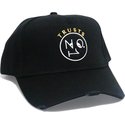 the-no1-face-curved-brim-trusts-no1-distressed-black-gold-logo-black-adjustable-cap