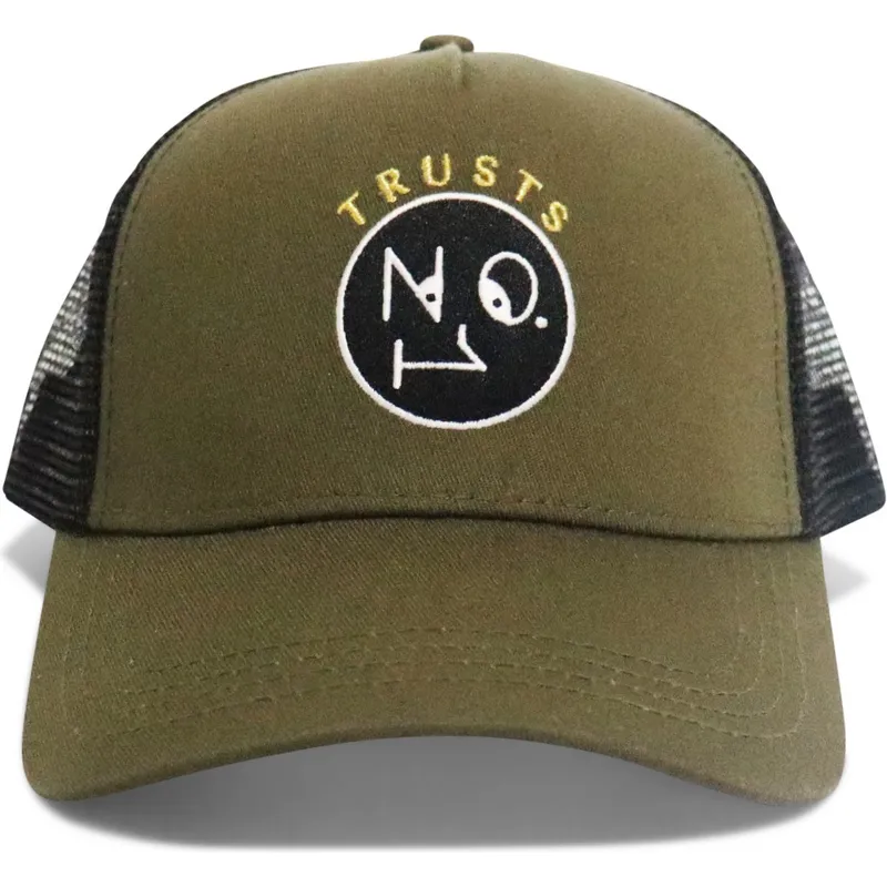 siltovka-zaoblena-zelena-snapback-trusts-no1-black-gold-the-no1-face