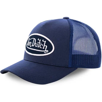 Cap zaoblená blue snapback Von Dutch