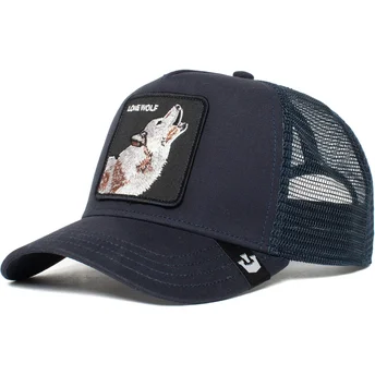 Cap zaoblená navy blue snapback The Farm de Goorin Bros.