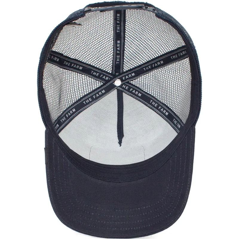 cap-zaoblena-navy-blue-snapback-the-farm-de-goorin-bros cap-zaoblena-navy-blue-snapback-the-farm-de-goorin-bros