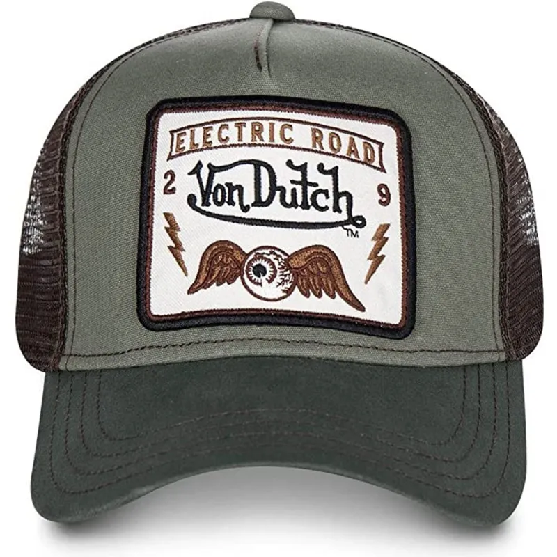 cap-zaoblena-green-snapback-von-dutch