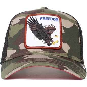 siltovka-zaoblena-kamuflaz-snapback-freedom-the-farm-goorin-bros