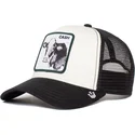 siltovka-zaoblena-biely-snapback-cash-cow-the-farm-goorin-bros